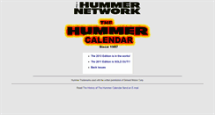 Desktop Screenshot of hummercalendar.com